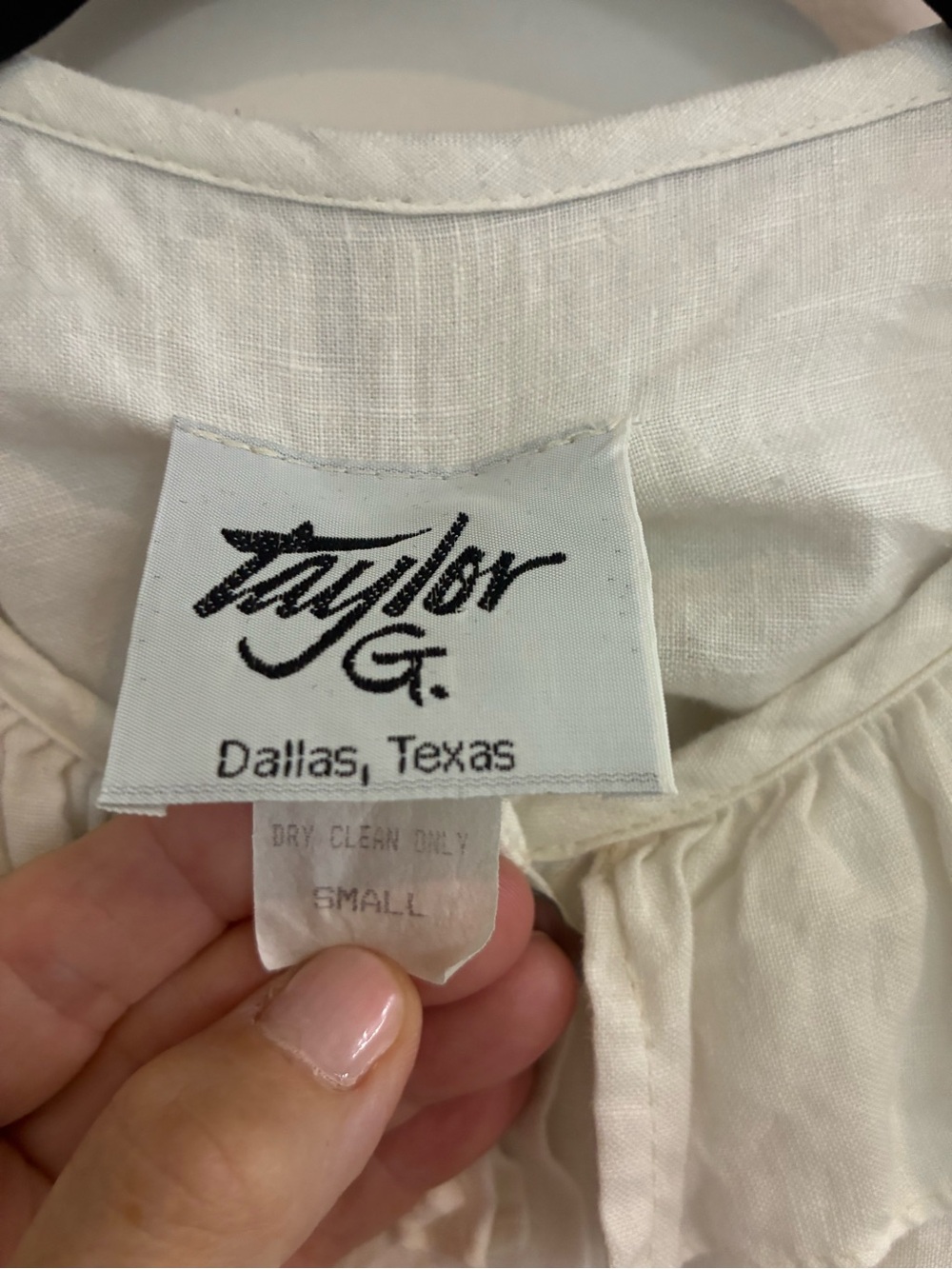 Taylor Cream Ruffle-Trim Button Front Trench - Picture 2 of 3